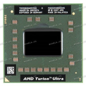 Процессор Socket S1G2 (638) AMD Turion X2 Ultra ZM-82 (TMZM82DAM23GG) (2*2.20GHz=200MHz x 11