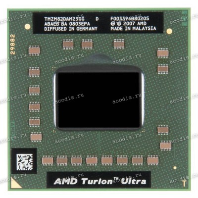 Процессор Socket S1G2 (638) AMD Turion X2 Ultra ZM-82 (TMZM82DAM23GG) (2*2.20GHz=200MHz x 11