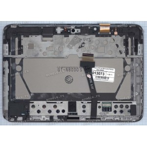 10.1 inch Samsung N8000 (LCD+тач) белый с рамкой 1280x800 LED  NEW