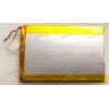 АКБ Li-Pol 3,7V 4000mAh 110x75x3,8 mm с контроллером 3 pin (AE3876110) new (Wexler 7is)