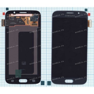 5.1 inch Samsung Galaxy S6 SM-G920F (LCD+тач) черный oem 2560x1440 LED  NEW / original
