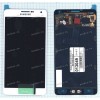 5.5 inch Samsung A700F (A7) (LCD+тач) oem белый 1920x1080 LED  NEW / original