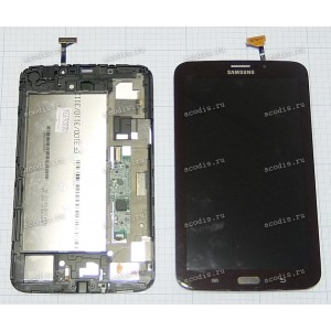 7.0 inch Samsung SM-T211 (LCD+тач) коричневый с рамкой 1024x600 LED  NEW