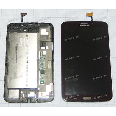 7.0 inch Samsung SM-T211 (LCD+тач) коричневый с рамкой 1024x600 LED  NEW