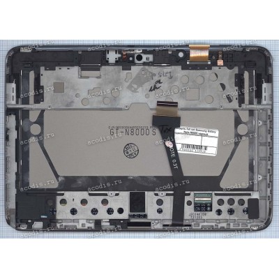 10.1 inch Samsung N8000 (LCD+тач) черный с рамкой 1280x800 LED  NEW