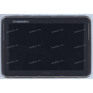 10.1 inch Samsung N8000 (LCD+тач) черный с рамкой 1280x800 LED  NEW