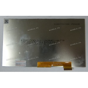 7.0 inch YQL070CNIS30-K1 (164x97x2,8 mm, Digma HIT 4g/Plane 7.7/7.8) 1024x600 LED 30 пин  NEW