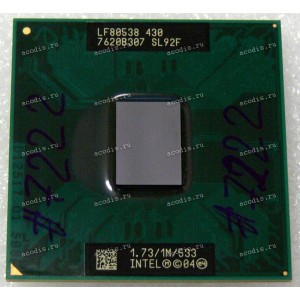 Процессор Socket M (mPGA478MT) Intel Celeron M 430 (SL9KV) (1.73GHz=133MHz x 13, 1MB, 65nm