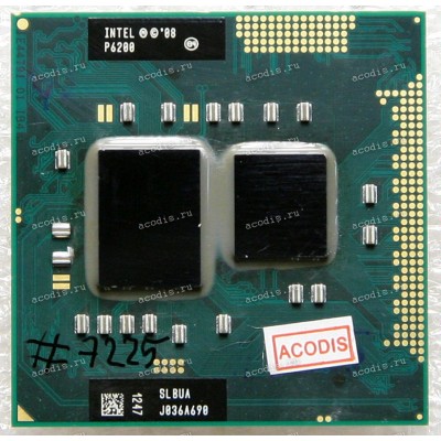Процессор Socket G1 (rPGA988A) Intel Pentium P6200 (p/n: SLBUA) (2.13GHz=133MHz x 16, 2x256