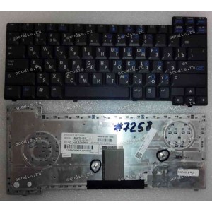 Keyboard HP/Compaq NC62**, NC82**, NW82**, NX7300, NX7400, NX82** (Black/Matte/RUO) чёрная матовая русиф. Keyboard HP/Compaq NC62**, NC82**, NW82**, NX7300, NX7400, NX82** (Black/Matte/RUO) чёрная матовая русиф.