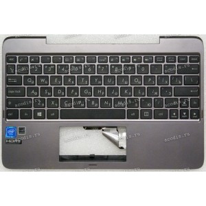 Keyboard Asus T100HA серый (13NB0748AP0202) + Topcase русифицированная