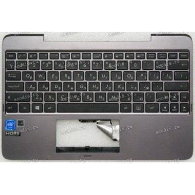 Keyboard Asus T100HA серый (13NB0748AP0202) + Topcase русифицированная