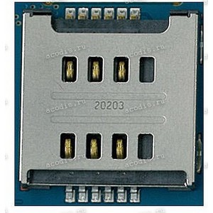 Слот SIM-card LG E455, E615, P715, T370, T375, D686, D380, D325