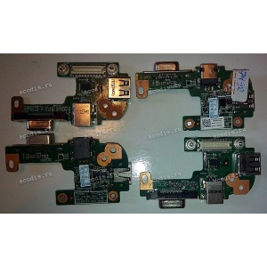 DC Jack board & USB & VGA Dell Inspiron 15R M5110, N5110, Vostro 3550, 3555 (Dp/n: 0PFYC8) DQ15 VGA USB IO Board Daughterboard DC Power Jack