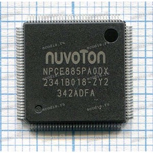 Микросхема Nuvoton NPCE885PA0DX, NPCE885PAODX