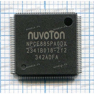 Микросхема Nuvoton NPCE885PA0DX, NPCE885PAODX