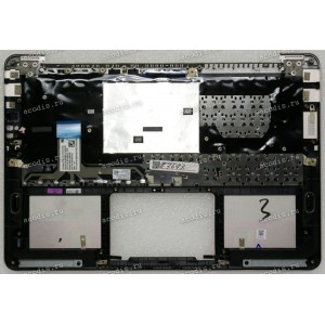 Keyboard Asus UX305U серебристая (13NB0AB5AM0212) + Topcase русифицированная