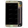 5.1 inch Samsung Galaxy S6 SM-G920F (LCD+тач) золотой oem 2560x1440 LED  NEW / original