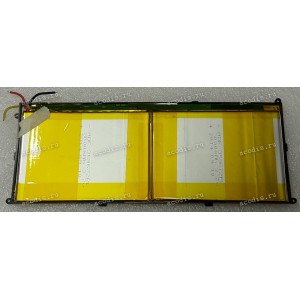 АКБ Li-Pol 3,7V 6000mAh 2x72x96x3,5 mm с контроллером 3 pin (2*359672), разбор (Digma Platina 10.2)