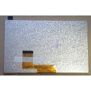 7.0 inch QKCPT070401 (104x165x2,8mm, шлейф S-обр) 1024x600 LED 40 пин  NEW