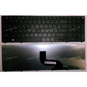 Keyboard Acer Aspire 5236, 5810, Packard Bell EasyNote TM85 (Black/Matte/RUO) черная матовая русифицированная