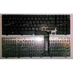 Keyboard Dell Inspiron 17, 17R, 5720, 7720, N7110, Vostro 3350, 3450, 3550, 3750, XPS 17, L702x (Black/Matte/RUO) чёрная матовая русифицированная Keyboard Dell Inspiron 17, 17R, 5720, 7720, N7110, Vostro 3350, 3450, 3550, 3750, XPS 17, L702x (Black/Matte/RUO) чёрная матовая русифицированная