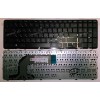 Keyboard HP/Compaq Pavilion 17-e, 17-e000, 17-e100 с рамкой (Black/Matte/RUO) чёрная руcифицированная