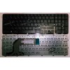 Keyboard HP/Compaq Pavilion 17-e, 17-e000, 17-e100 с рамкой (Black/Matte/RUO) чёрная руcифицированная