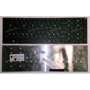 Keyboard Acer Aspire 5755G, 5830T, 5830G, Gateway NV53A, Packard Bell TS13 (Black/Matte/RUO) чёрная матовая русифицированная