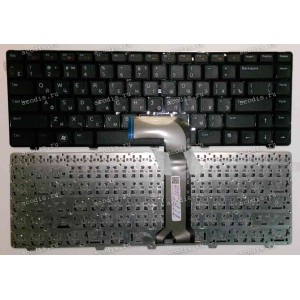 Keyboard Dell Inspiron 14R, 15R, M5040, M5050, N4110, N5040, N5050, Vostro 3350, 3450, 3550, 3555, 5520, 7520, XPS L502, L502X (Black/Matte/RUO) чёрная матовая русифицированная