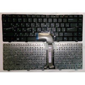 Keyboard Dell Inspiron 14R, 15R, M5040, M5050, N4110, N5040, N5050, Vostro 3350, 3450, 3550, 3555, 5520, 7520, XPS L502, L502X (Black/Matte/RUO) чёрная матовая русифицированная