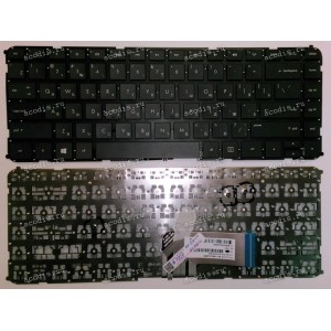 Keyboard HP/Compaq Envy Sleekbook 6-1000 (Black/Matte/RUO) черная матовая русифицированная
