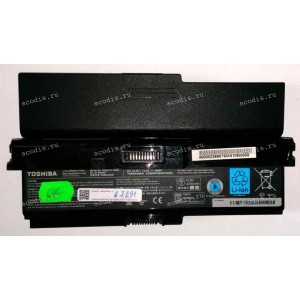 АКБ Toshiba Satellite A6**, C6**, L3**, L5**, L6**, L7**, M3**, M5**, M6**, P7**, T1**, U40*, U50* (PA3634U-1BRS, PA3817U-1BRS) 11,1V разбор