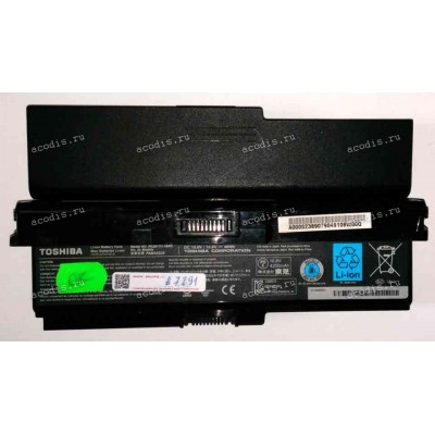 АКБ Toshiba Satellite A6**, C6**, L3**, L5**, L6**, L7**, M3**, M5**, M6**, P7**, T1**, U40*, U50* (PA3634U-1BRS, PA3817U-1BRS) 11,1V разбор