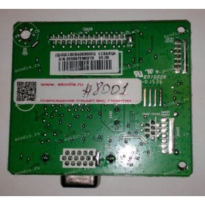 Mainboard Acer 21,5" 1920x1080 K222HQL, P209HQL, Asus VS228, Lenovo LI2032wD монитор 1920x1080 (715G6912-M01-000-004L, (Q)GQEC80BA053000Q) TSUMU19BR6-1