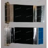 LCD LVDS FFC шлейф мониторный 30 pin обратный, шаг 1.0 mm, длина 78 mm, с замком с одной стороны