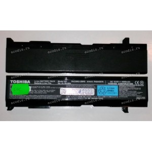 АКБ Toshiba Equium A100, A80, Satellite A100, A105, A80, M100, M105, M110, M115, M40, M45, M50, M55, Tecra A3, A4, A5, A6, A7, S2 (PA3399U-1BRS, PABAS076) 10,8V разбор
