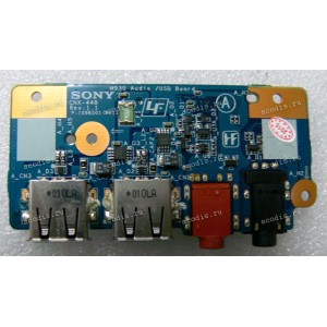 USB & Audio board Sony VPC-F11, VPC-F12 (p/n: A1772371A, 1P-109B501-8011) 