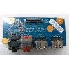 USB & Audio board Sony VPC-F11, VPC-F12 (p/n: A1772371A, 1P-109B501-8011) 