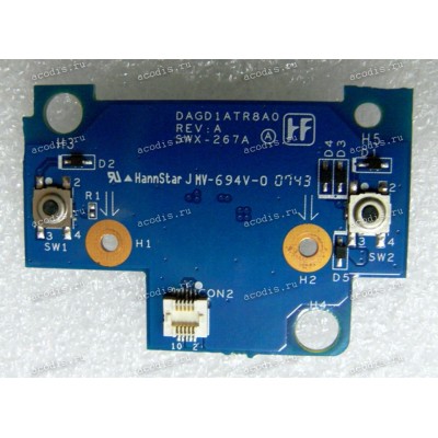 TouchPad Mouse Button Sony VGN-CR (p/n: DAGD1ATR8A0) 
