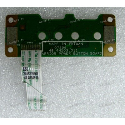 Power Button board HP Pavilion G50, G60, Compaq Presario CQ50, CQ60 (p/n: 219AR0208006) 
