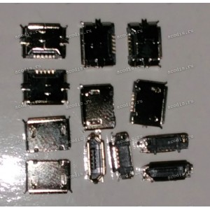 MicroUSB Jack Type B 5 pin SMD (#8440)