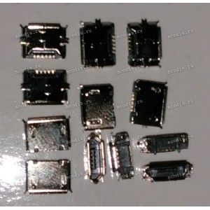 MicroUSB Jack Type B 5 pin SMD (#8440) MicroUSB Jack Type B 5 pin SMD (#8440)