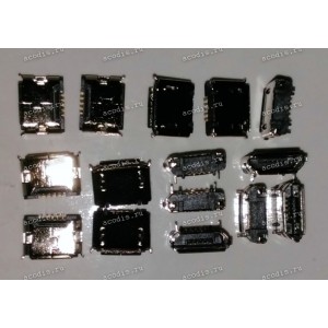 MicroUSB Jack Type B 5 pin SMD (#8441)