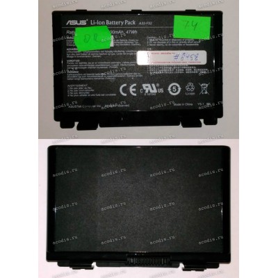 АКБ Asus X50, X50C, X50M,X50N, X50R, X50RL, X50SL, X50V, X50VL, F5, F5C, F5GL, F5M, F5N, F5R,  F5 F5RI,  F5 F5RL, F5 F5SL, F5Sr, F5V, F5VI, F5VL, F5Z X58, X58 X58le X59 , X59 X59s, X59 X59sl, X59 X59sr (A32-F52) 10.8V разбор