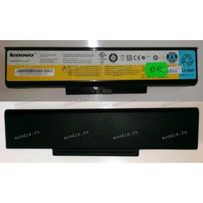 АКБ Lenovo IdeaPad G480, G485, G580, G585, Y480, Y580, Z380, Z480, Z485, Z580, Z585 (L08M6D23) 11,1V разбор