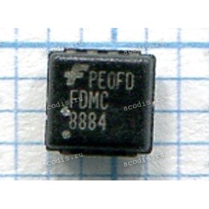 Микросхема Fairchild FDMC8884 QFN-8 Микросхема Fairchild FDMC8884 QFN-8