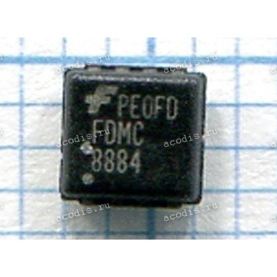 Микросхема Fairchild FDMC8884 QFN-8