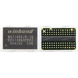 Микросхема Winbond W971GG6JB-18 Микросхема Winbond W971GG6JB-18