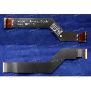 LCD LVDS cable Samsung ATIV Smart PC Pro XE500T1, XE700T1C (p/n: BA41-02142A) FPC;JONES_DOCK,-,FCCL,-,T0.1,L106.8*W29